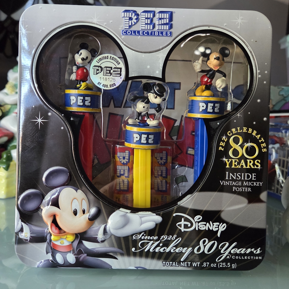 Disney Mickey Mouse PEZ Collectibles Set